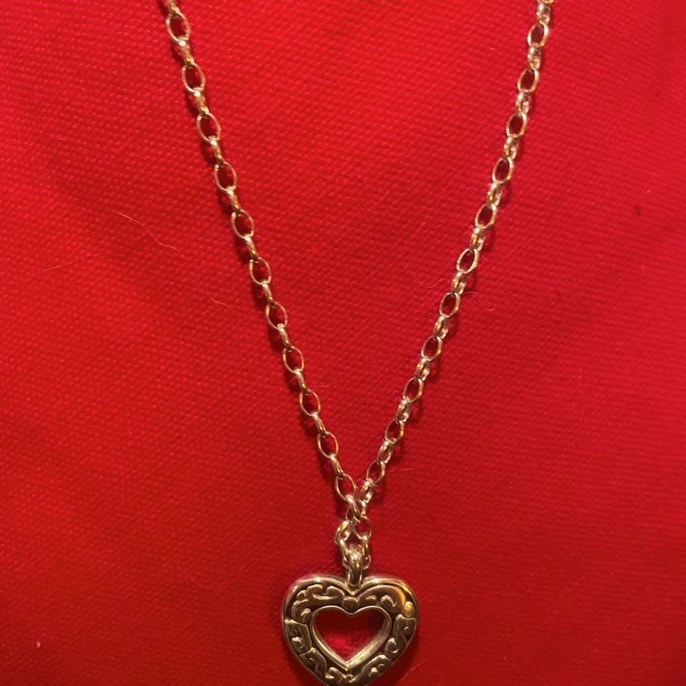 Brighton Silver Heart Pendant Necklace